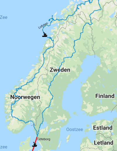 Motorreis Noordkaap